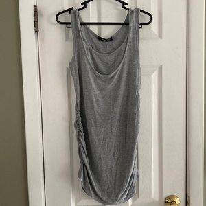 BELLY 360 RUCHED SLEEVELESS MATERNITY & NURSING TANK SIZE M